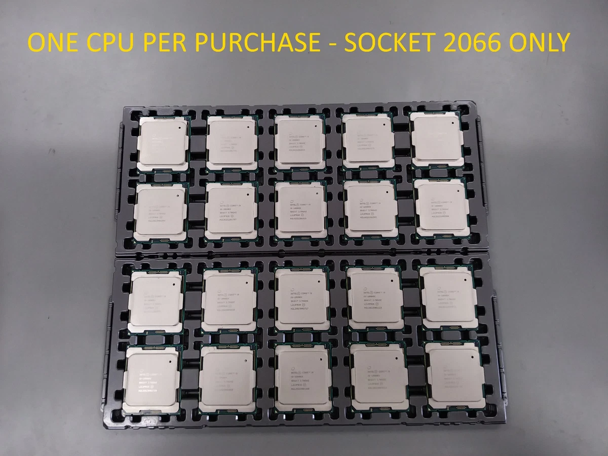 Cpu i9 4個　ジャンク Core i9 X-Series LGA 2066/R4 Socket Type Computer Processors (CPUs