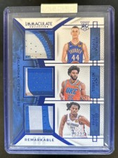 2024-25 Immaculate Nikola Topic Ajay Mitchell Dillon Jones Rookie Patch Blue /25