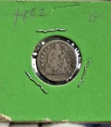 1852 US Seated Liberty Dime 10c G+