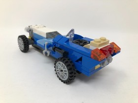 LEGO 6913 Creator 3 In 1: Blue Roadster Car + 2,  100% Complete w/ Manuals, Box