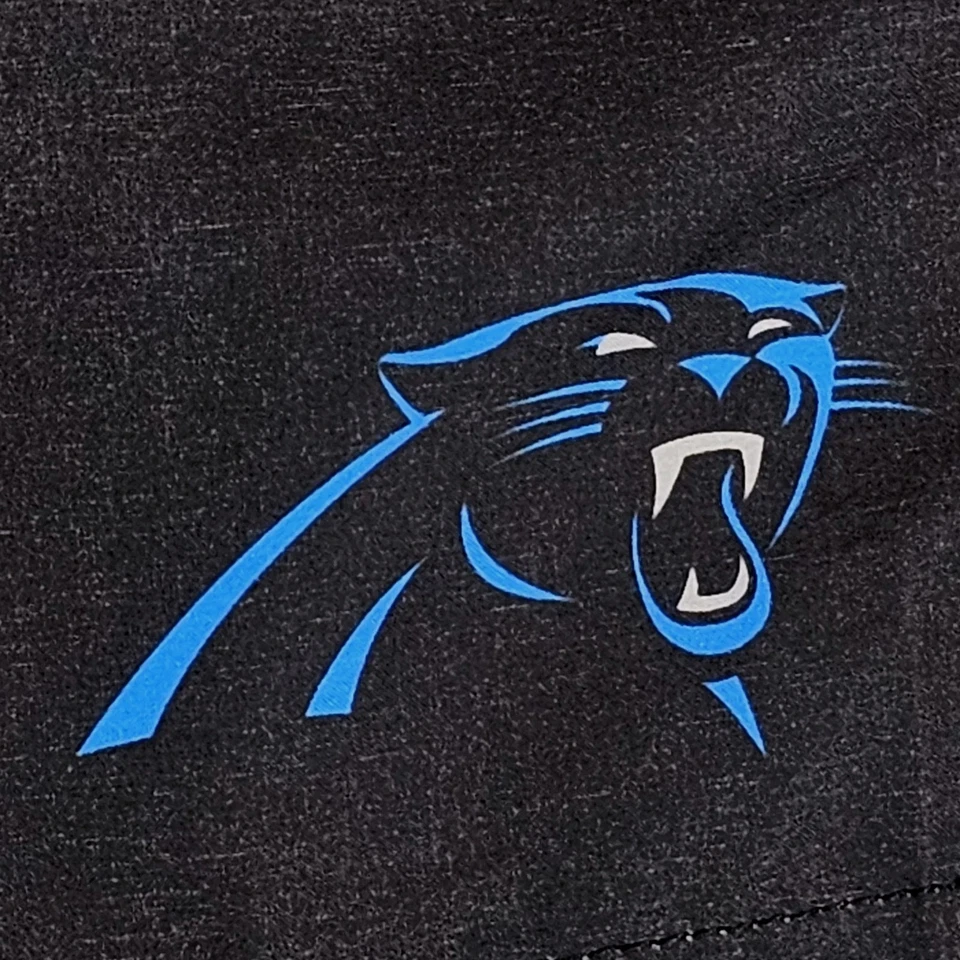 Carolina Panthers Team Apparel Swim Trunks Board Shorts Men XL Blue Black White - Image 3 of 4