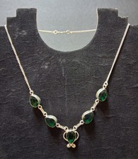 Tsavorite Green Garnet Sterling Silver 10