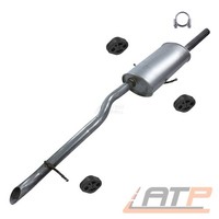 EndschalldÄMpfer Auspuff SchalldÄMpfer FÜR Mercedes A-KLASSE W168 160 170 CDI