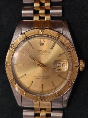 Rolex Oyster Perpetual Datejust  Ref.16263 36mm Watch 18KYG SS 186053
