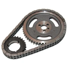 SA Gear Timing Set 78110-010R; 3 Keyway Double Roller .010 in. Short for BBC