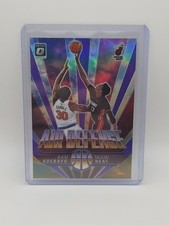 2021-22 Panini Donruss Optic - Air Defense Bam Adebayo #4 Purple Prizm