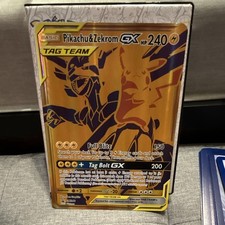 Pikachu & Zekrom GX SM248 SM Promos TAG TEAM Promo Holo Inglese 240 HP Big Card