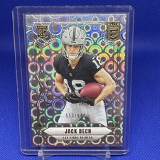 2025 Panini Donruss Elite Lavendar Pyramids #177 Jack Bech Rookie RC #d /649