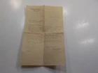 Military Letter 1932 Fort Sam Houston Texas Major Frank Halsey WW2 WW1 Soldier
