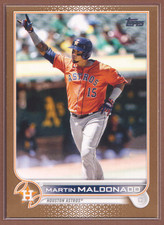 Martin Maldonado #224 2022 Topps Gold /2022-2112