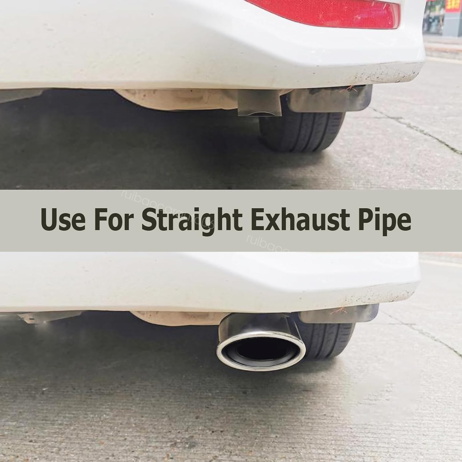 For 1995 Acura NSX-T Car Stainless Steel Rear Exhaust Pipe Tail Muffler