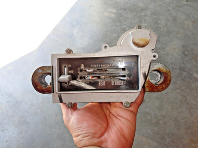 1966 MERCURY COMET/ CYCLONE  HEATER CONTROL HEAD 66