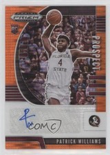 2020 Prizm Draft Picks Prospect Orange Pulsar 47/49 Patrick Williams Auto 10qe