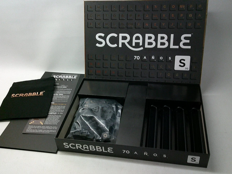 MATTEL - SCRABBLE 70 ANOS - "DANDO MAS JUEGO QUE NUNCA - SCRABBLE IN SPANISCH - Bild 3 von 4