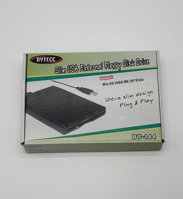 Bytecc BT-144 Slim USB External Floppy Disk Drive