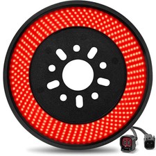 Spare Tire Brake Light, 3rd Third Brake Light Plug For Jeep Wrangler JK JKU