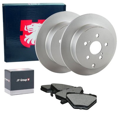JP BREMSSCHEIBEN 269mm + BELÄGE HINTEN passend für TOYOTA PRIUS W2 + CELICA T23