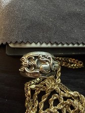 ✅ Authentic Chrome Hearts Dagger Heart Ring Excellent Condition Size 8 USA