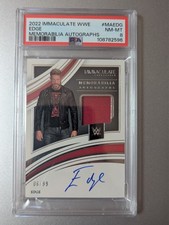 2022 Panini Immaculate Collection WWE Wrestling Cards Checklist 35