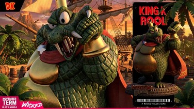3D Printed Fan Art K Rool Sculpture by Wicked3d