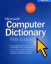 Microsoft Computer Dictionary 5e Cpg-Other , Microsoft