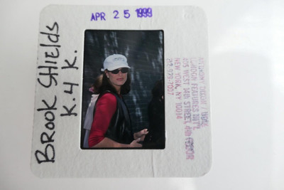 Brooke Shields   Press archive  35mm slide - see full listing page (s)