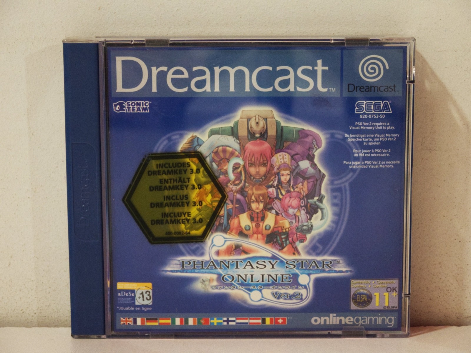 Phantasy Star Online Ver.2 SEGA Dreamcast DC PAL