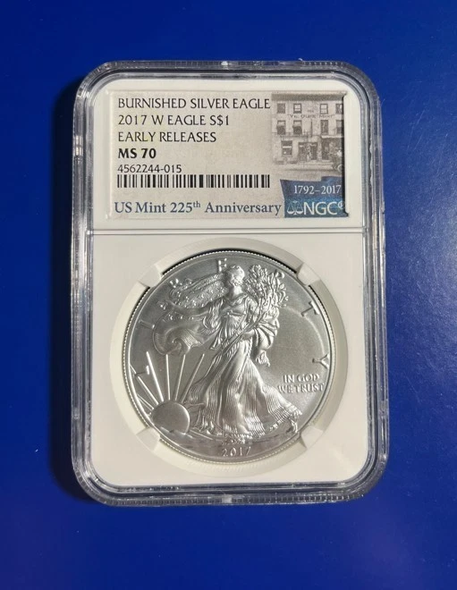 American Eagle MS 70 Graded 2017 Silver Bullion Coins for sale | eBay