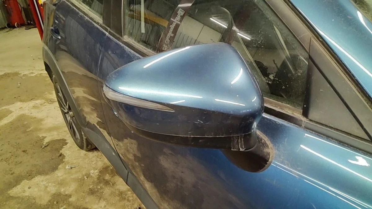 Right Side Heated Convex Mirror Glass For Mazda CX-3 CX3 (DK) 03/15-2019