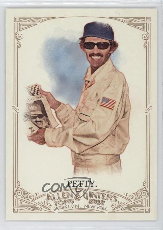 2012 Topps Allen & Ginter's Richard Petty #61 HOF 2x9