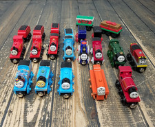 LOT of 21 - Thomas and Friends Wood Magnetic Train Engine  Friends Toy Cars