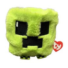 TY Beanie Bouncers - CREEPER 3 inch - Minecraft - New Plush Ball Toy
