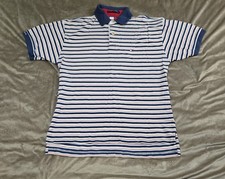 Tommy Hilfiger Classic Striped Polo Shirt Medium