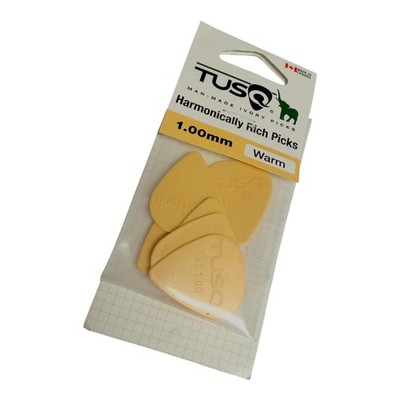 Graph Tech TUSQ Standard Guitar Picks - 1.00mm, WARM TONE (6 Pack) PQP-0100-V6