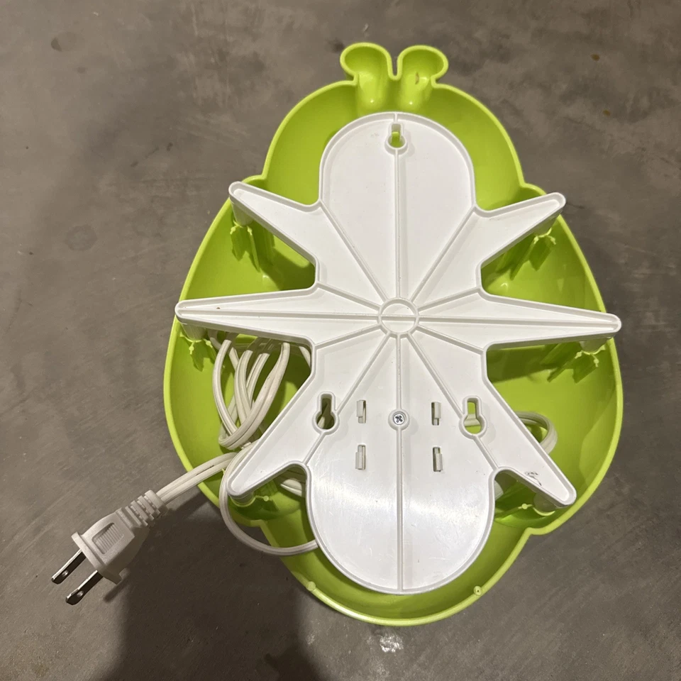 Lámpara de Pared Ikea Ladybug Luz Nocturna SMILA BAGGE Infantil Infantil Verde Lima Insecto Foto 4 de 4