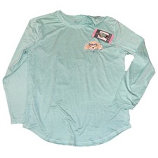 Lauren James Women  s UPF 30 Sunblock Long Sleeve Shirt Mint Green Sz Small