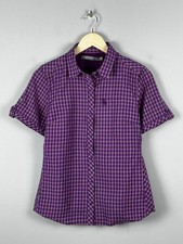 Icebreaker Merino Wool Outdoor Hiking Short sleeve Shirt Size M