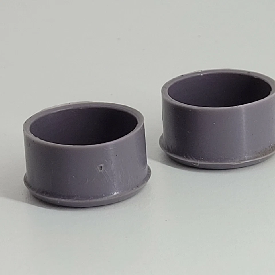 NOS Gray Benotto Handlebar End Caps Plugs C2 - Image 4 of 4