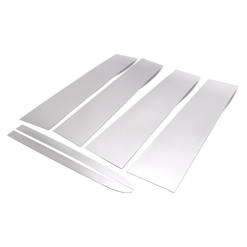 Door Pillar Post Trim Kits For Chevy Silverado GMC Sierra 19-25 Crew Double Cab - Picture 15 of 20