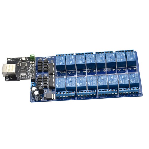 Ethernet control module 8/16 Channel relay controller board With RJ45 interface - Picture 26 of 26