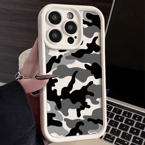 For iPhone 16 15 Pro Max 14 13 12 ShockProof Camouflage Pattern Soft Case Cover - Picture 2 of 20