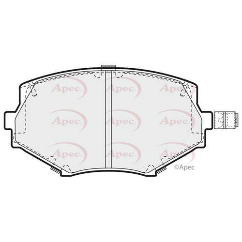 Genuine OE Quality Apec Front Disc Brake Pads Set PAD900 eBay