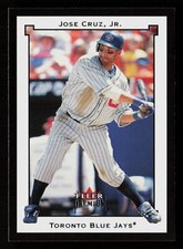 2002 Fleer Premium #104 Jose Cruz, Jr. Toronto Blue Jays
