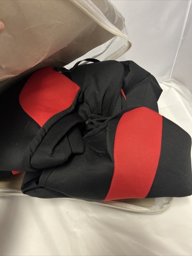 Seat Cover Complete Set for Car Truck SUV Van -Flat Poly Cloth Fabric- 2 PC Red - Picture 6 of 7