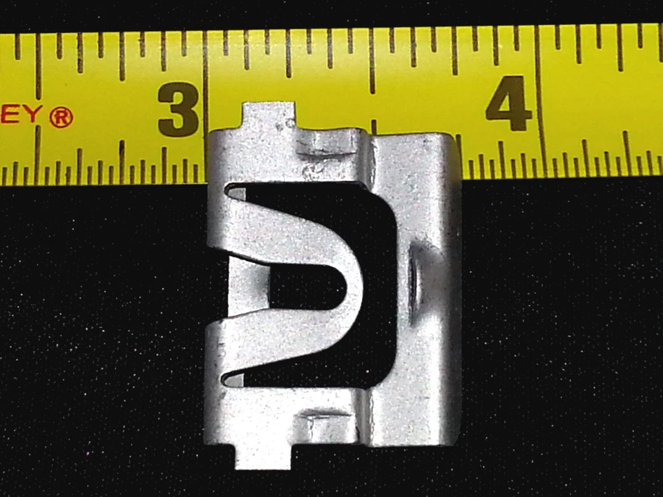 68-92 GM Chevy Buick Pontiac para-brisa moldagem moldura guarnição clipes 10p O - Imagem 4 de 4