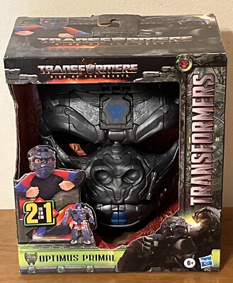 Transformers Optimus Primal 2 In 1 Rise Of The Beast Hasbro Mask Figure NIB