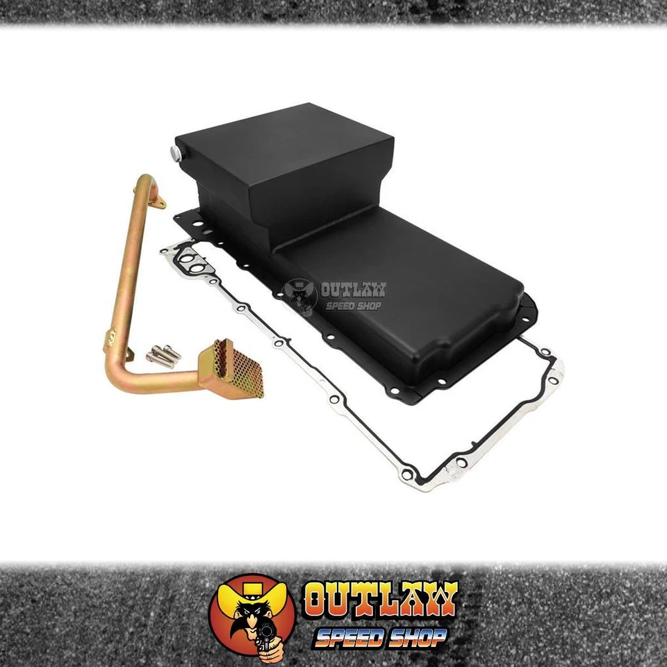 RTS OIL PAN REAR SUMP 6QT LS1 LS6 HOLDEN/CHEV INCL PICKUP - RTS-3000