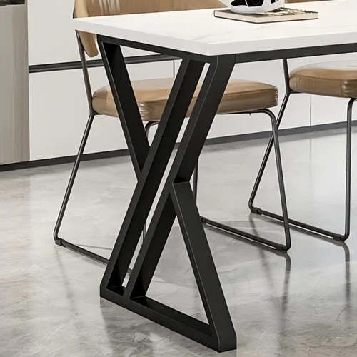2x Tischbeine Tischgestell Tischkufen Industrie Design Stahl Tisch Kufen DE - Bild 5 von 12