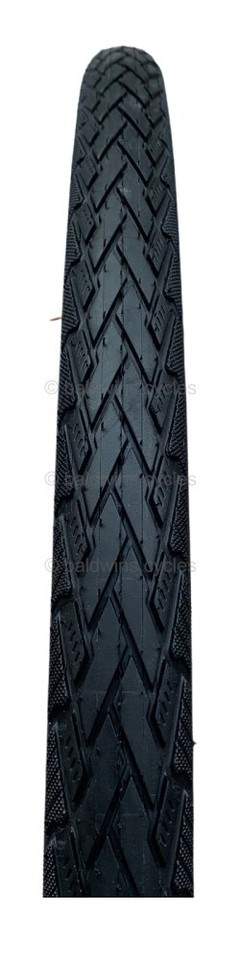 Copertoni Bici Ibrida Baldy's 700 X 38c – Parete Ambra, Battistrada Liscio, Paio
