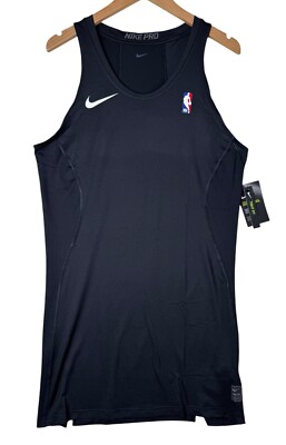 Nike Pro Hypercool NBA Team Compression Tank Top Base XL Tall Black 880804-010
